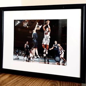 Authentic Autographed David Lee NY Knicks NBA 8x10
